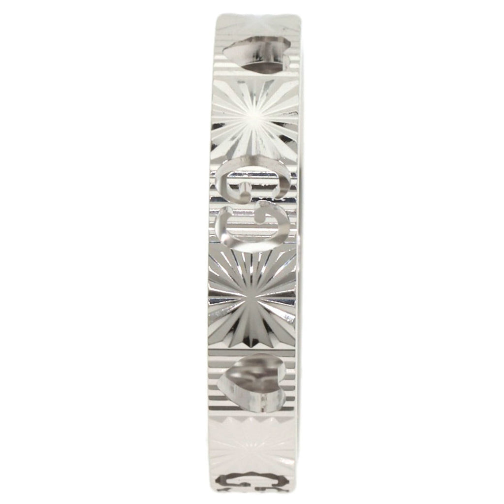 Gucci Icon White Gold (18K) Band Ring (Pre-Owned)