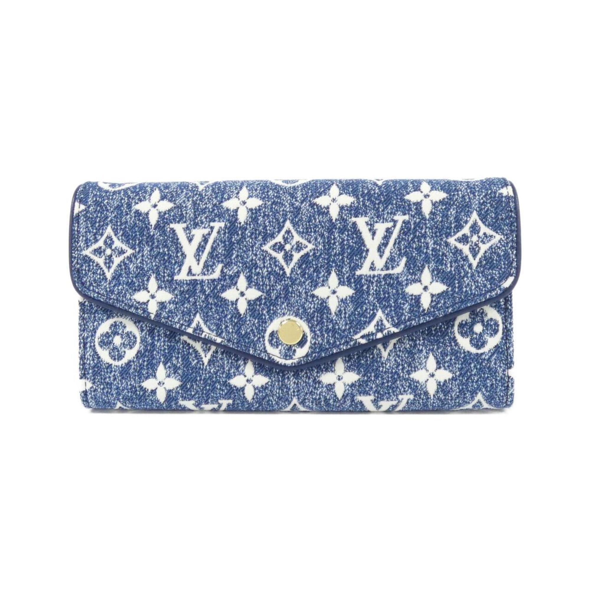 Louis Vuitton Blue Navy Monogram Long Wallet