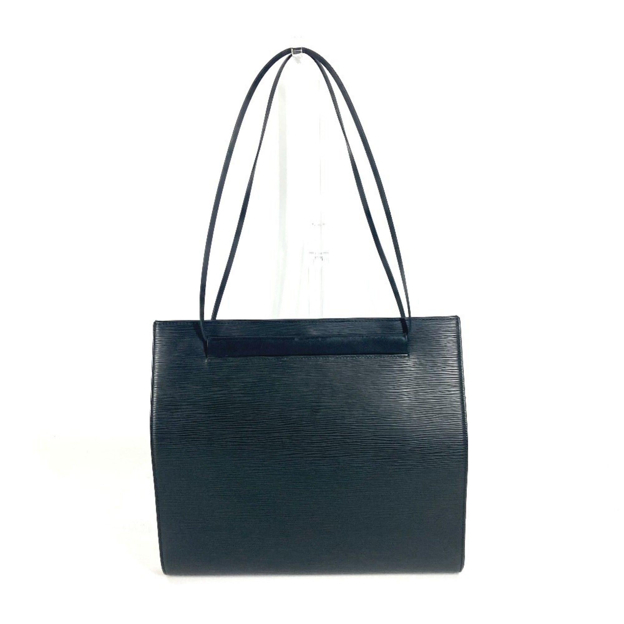 Louis Vuitton Epi Black Noir Epi Leather Shoulder Bag Tote Bag