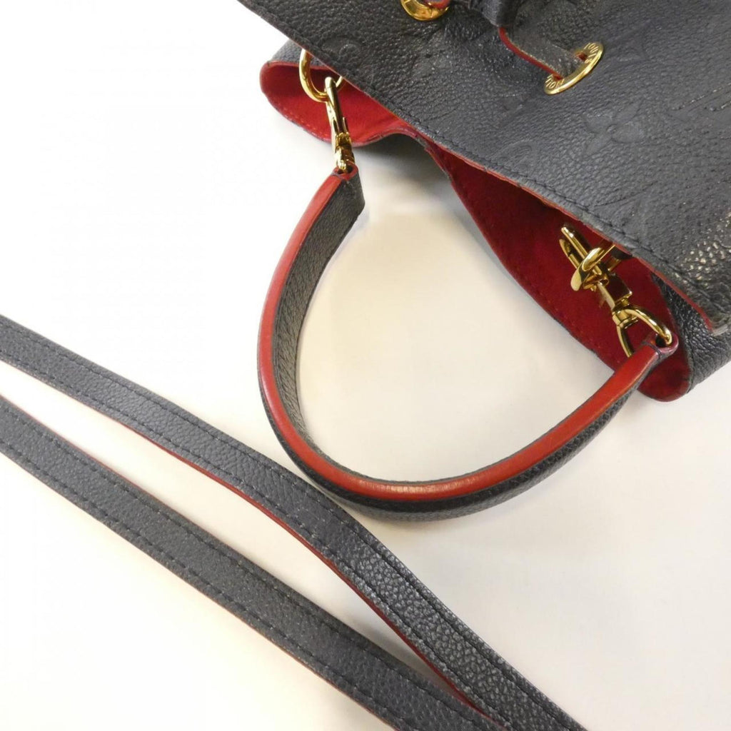 Louis Vuitton Marine Rouge Leather Shoulder Bag