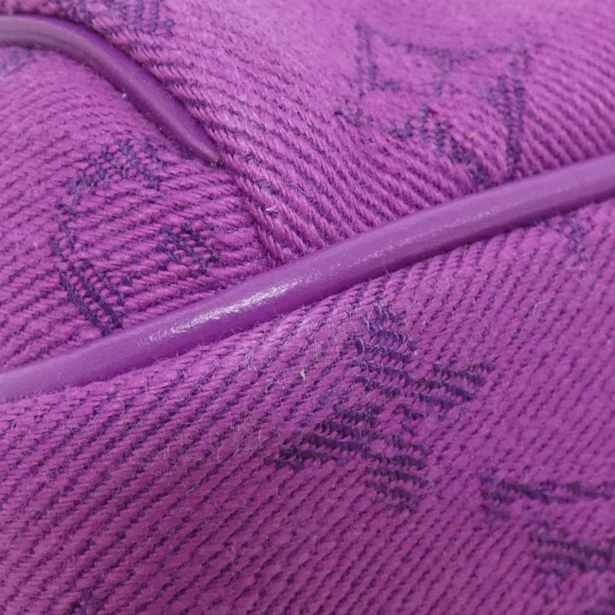 Louis Vuitton Monogram Denim Monogram Violet Monogram Denim Shoulder Bag