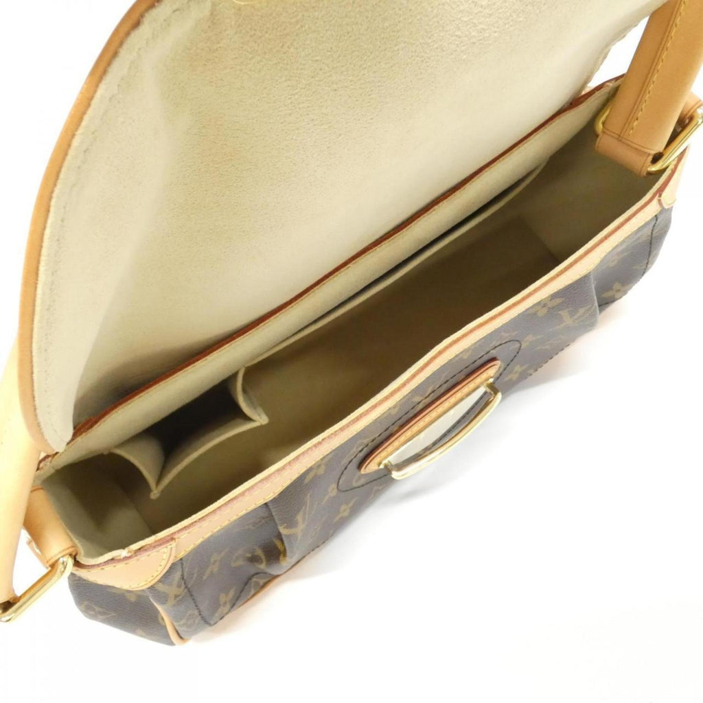 Louis Vuitton Marron Coated Canvas Shoulder Bag