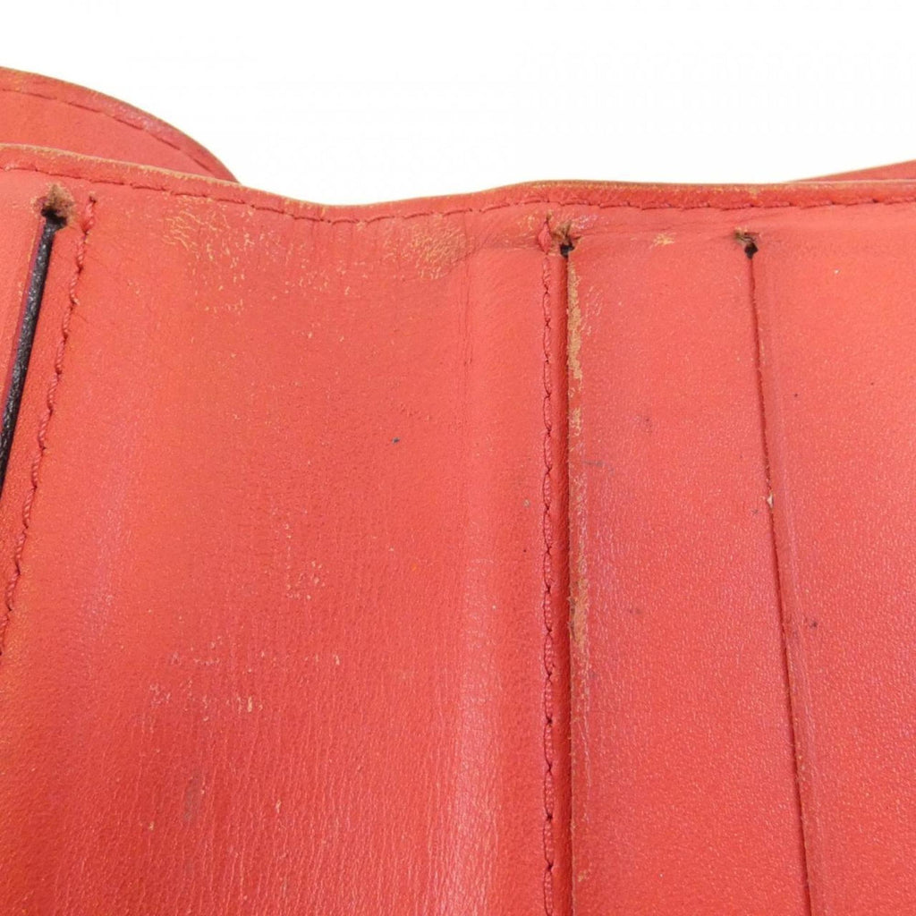 Louis Vuitton Red Color Leather Wallet