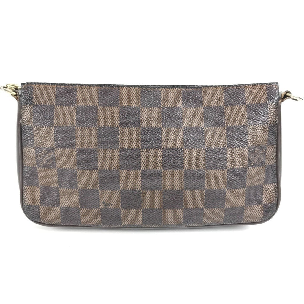 Louis Vuitton Brown Damier Canvas Ebene Damier Canvas Pochette Shoulder Bag