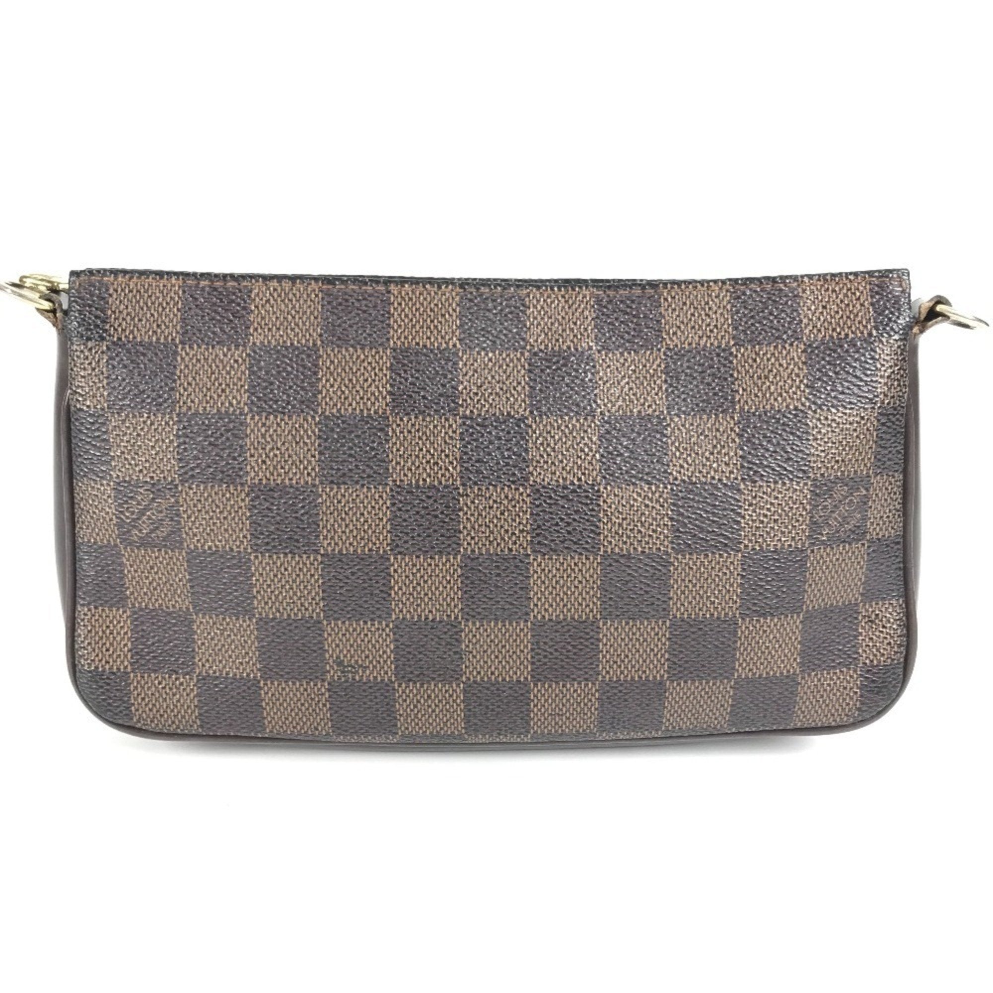 Louis Vuitton Brown Damier Canvas Ebene Damier Canvas Pochette Shoulder Bag