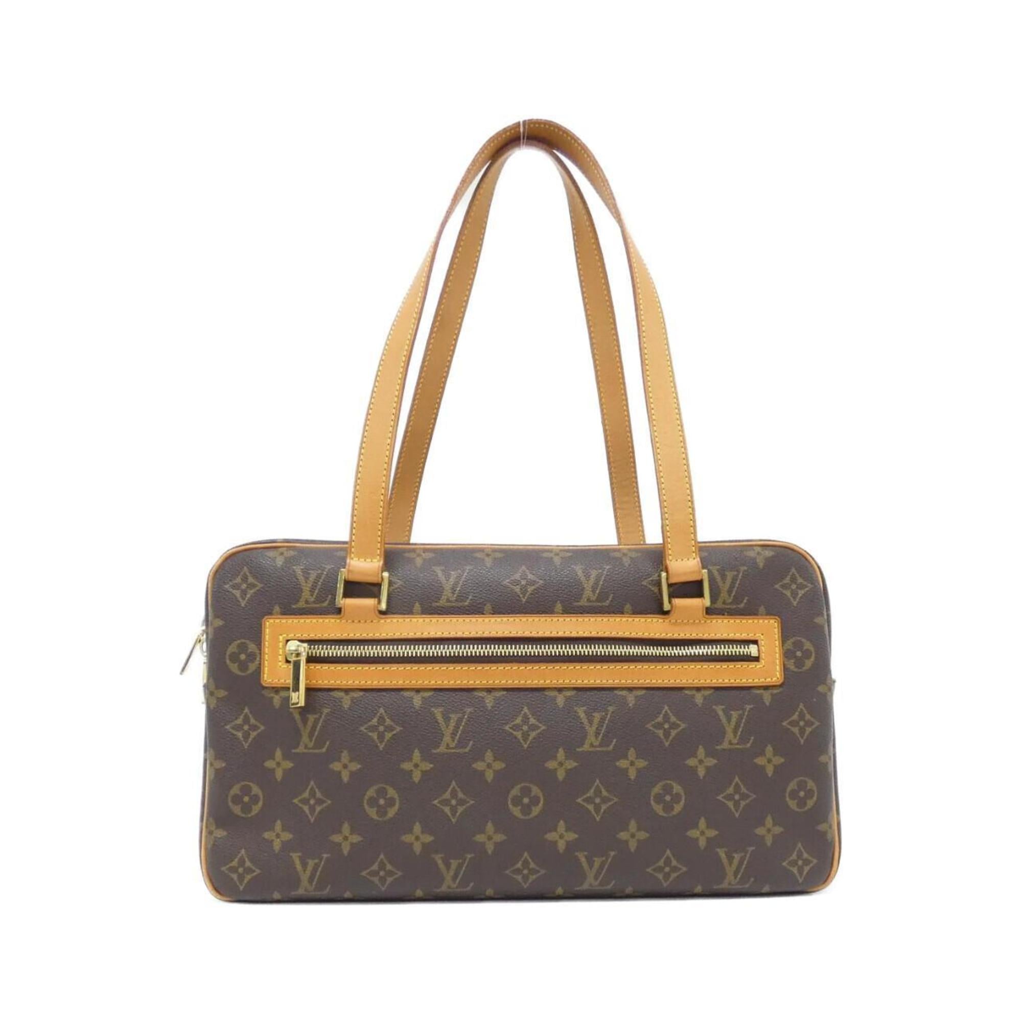 Louis Vuitton Marron Coated Canvas Shoulder Bag