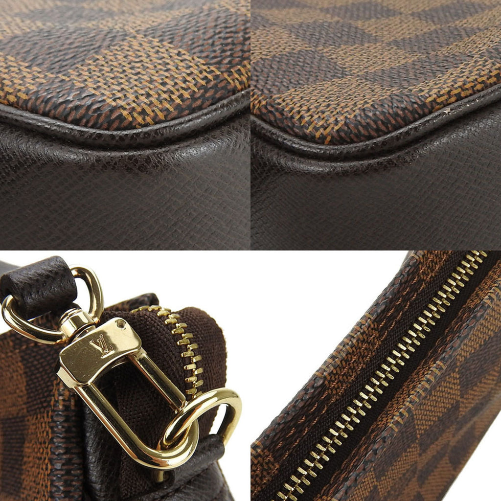 Louis Vuitton Damier Damier Canvas Ebene Damier Canvas Pouch