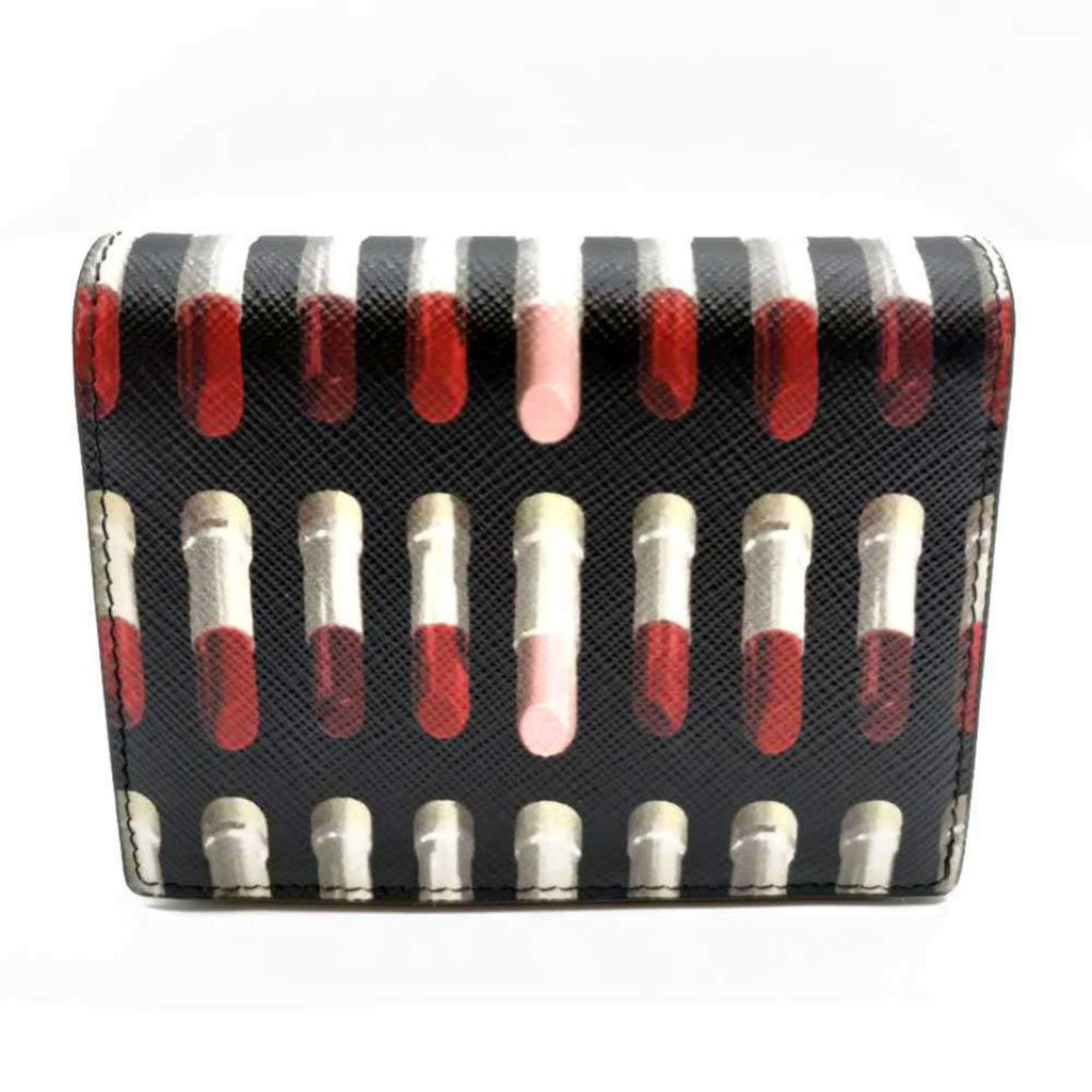 Prada Multi-Color Saffiano Wallet (Bi-Fold)