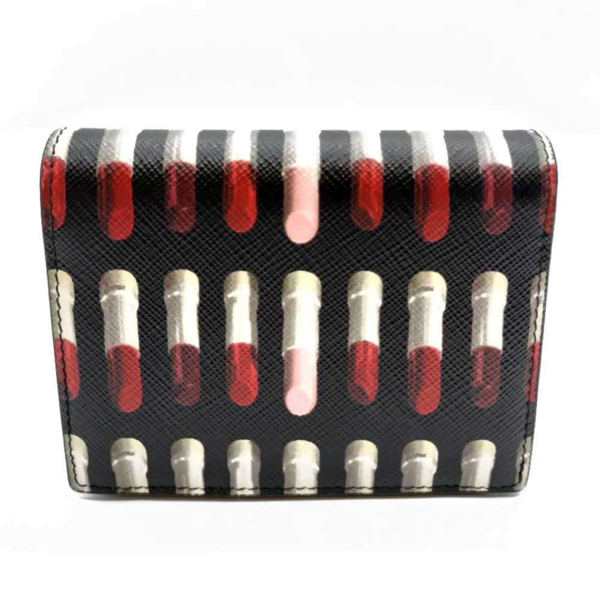 Prada Multi-Color Saffiano Wallet (Bi-Fold)