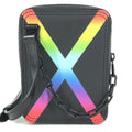 Louis Vuitton Black Multi-Color Taiga Leather Pochette Shoulder Bag