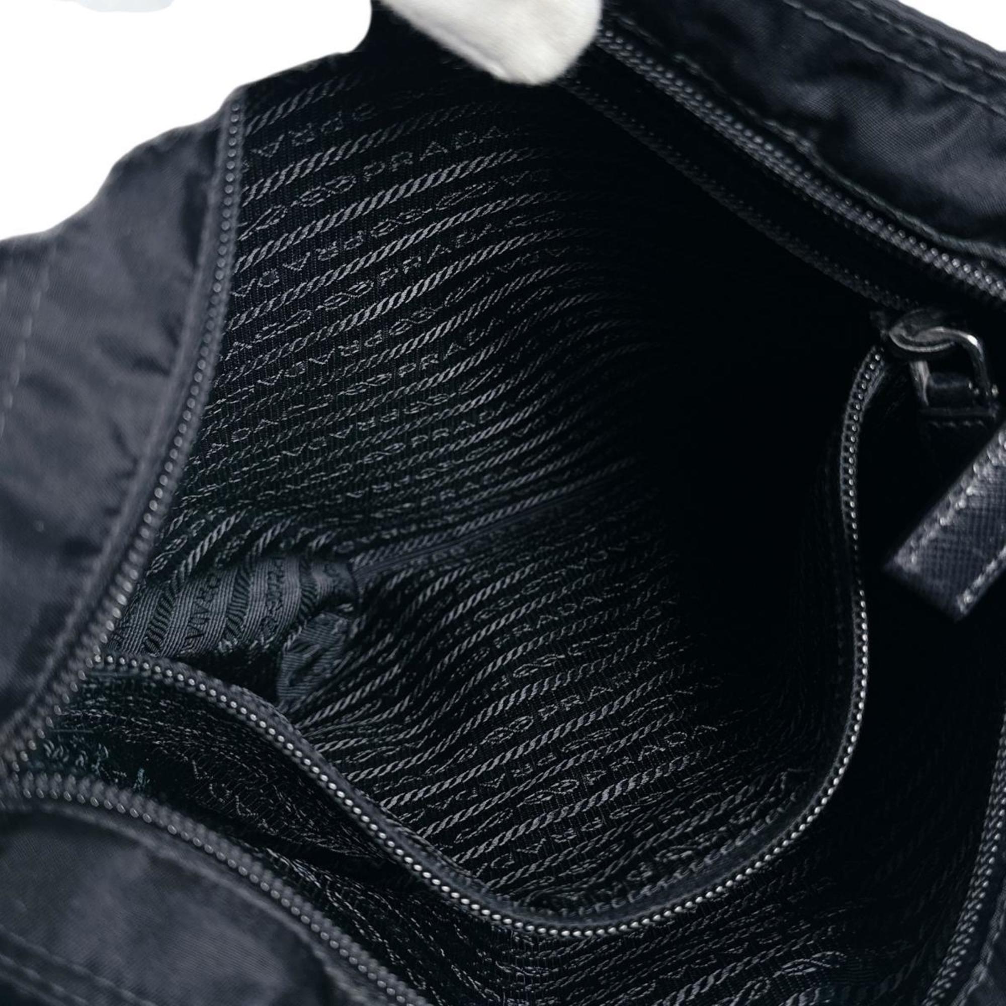 Prada Black Nylon Shoulder Bag Sling Bag
