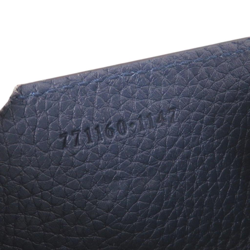 Gucci Blue Leather Coin Purse/Coin Case (Pre-Owned)