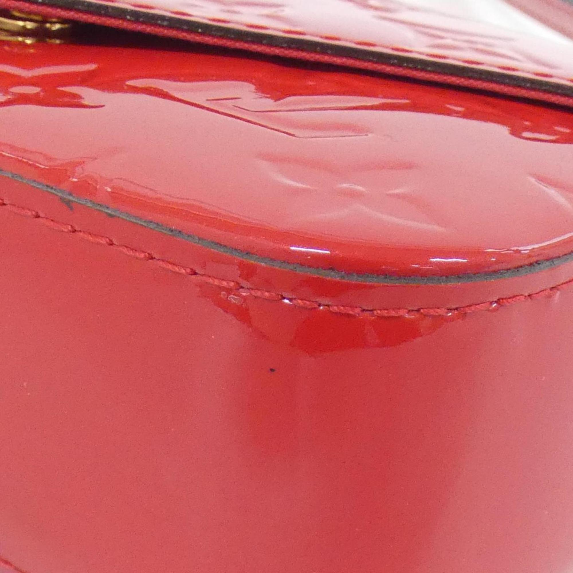 Louis Vuitton Cerise Red Color Leather Shoulder Bag