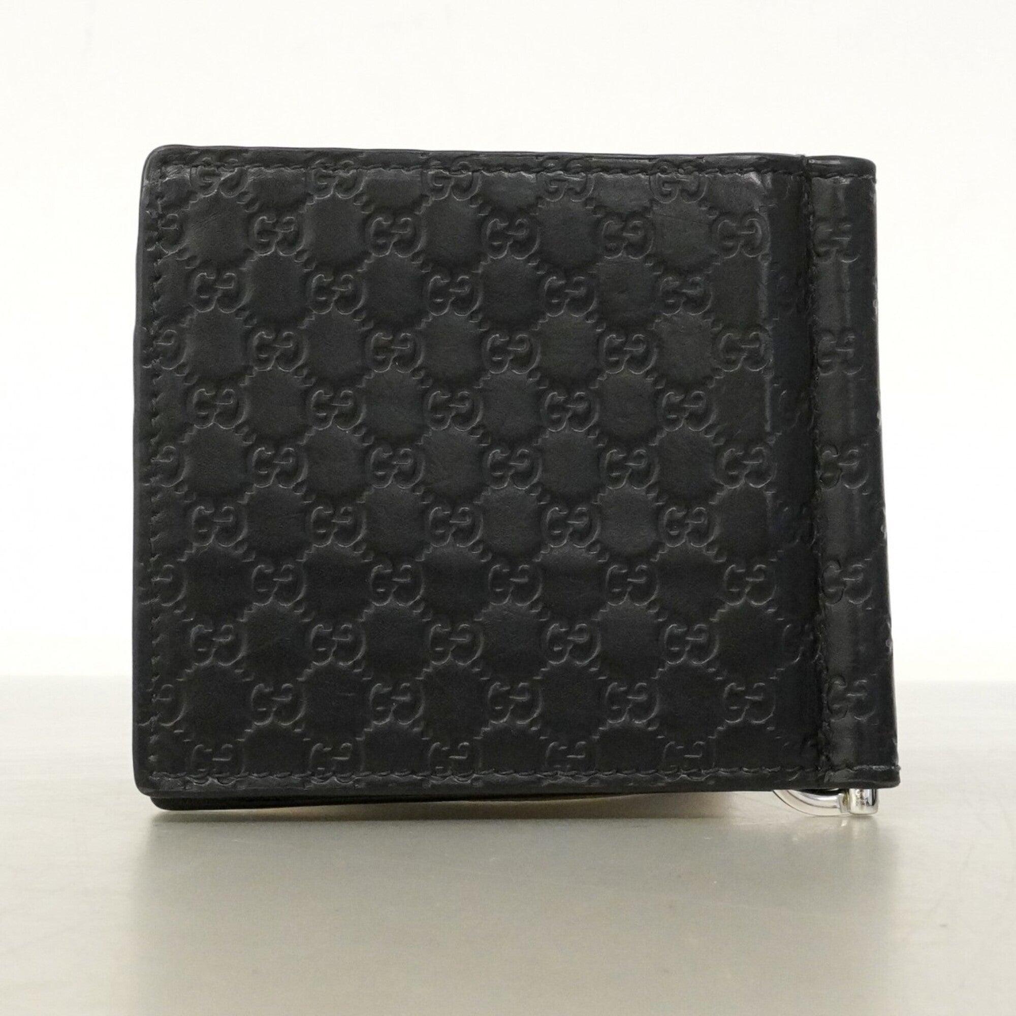 Gucci Black Leather Money Clip (Pre-Owned)