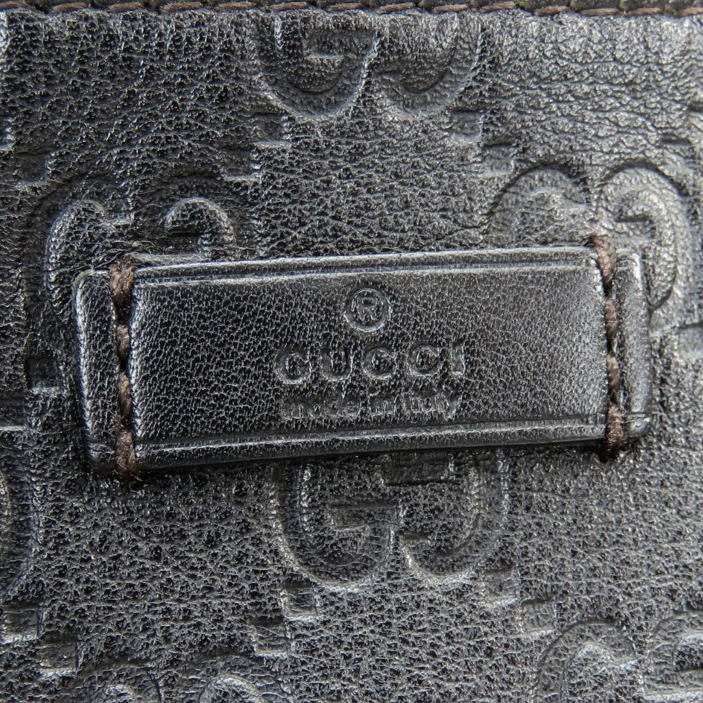Gucci Black Leather Shoulder Bag (Pre-Owned)