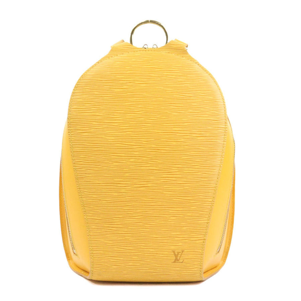 Louis Vuitton Yellow Epi Leather Backpack