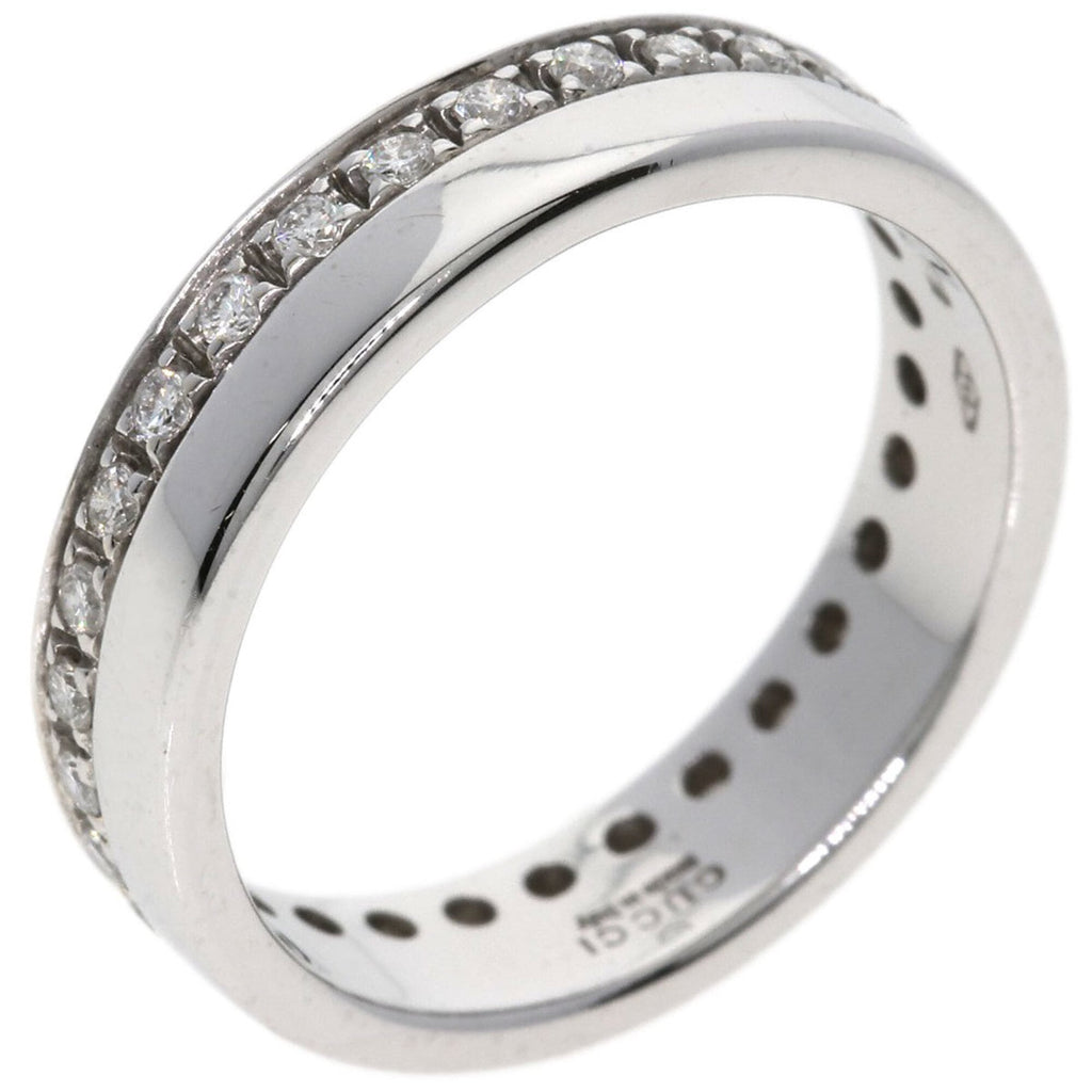 Gucci White Gold White Gold (18K) Band Ring (Pre-Owned)