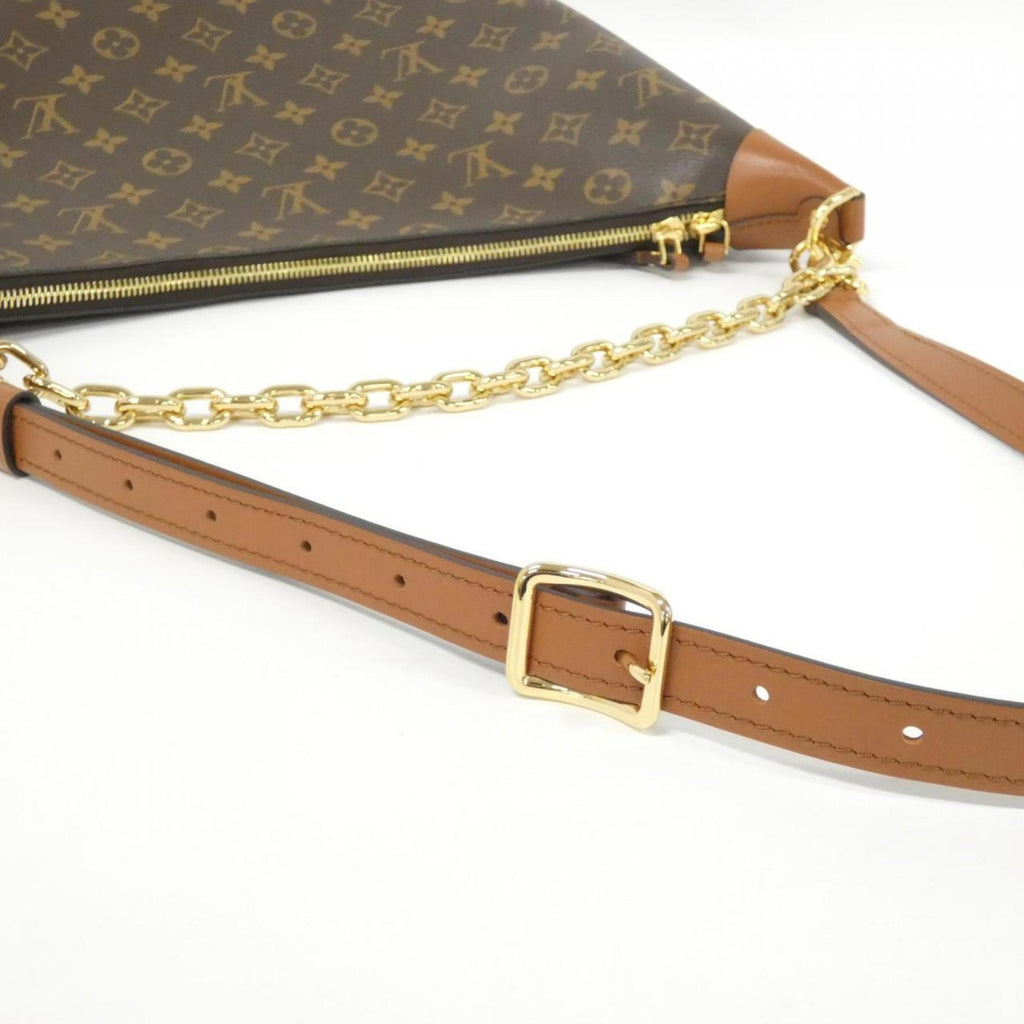Louis Vuitton Marron Coated Canvas Shoulder Bag