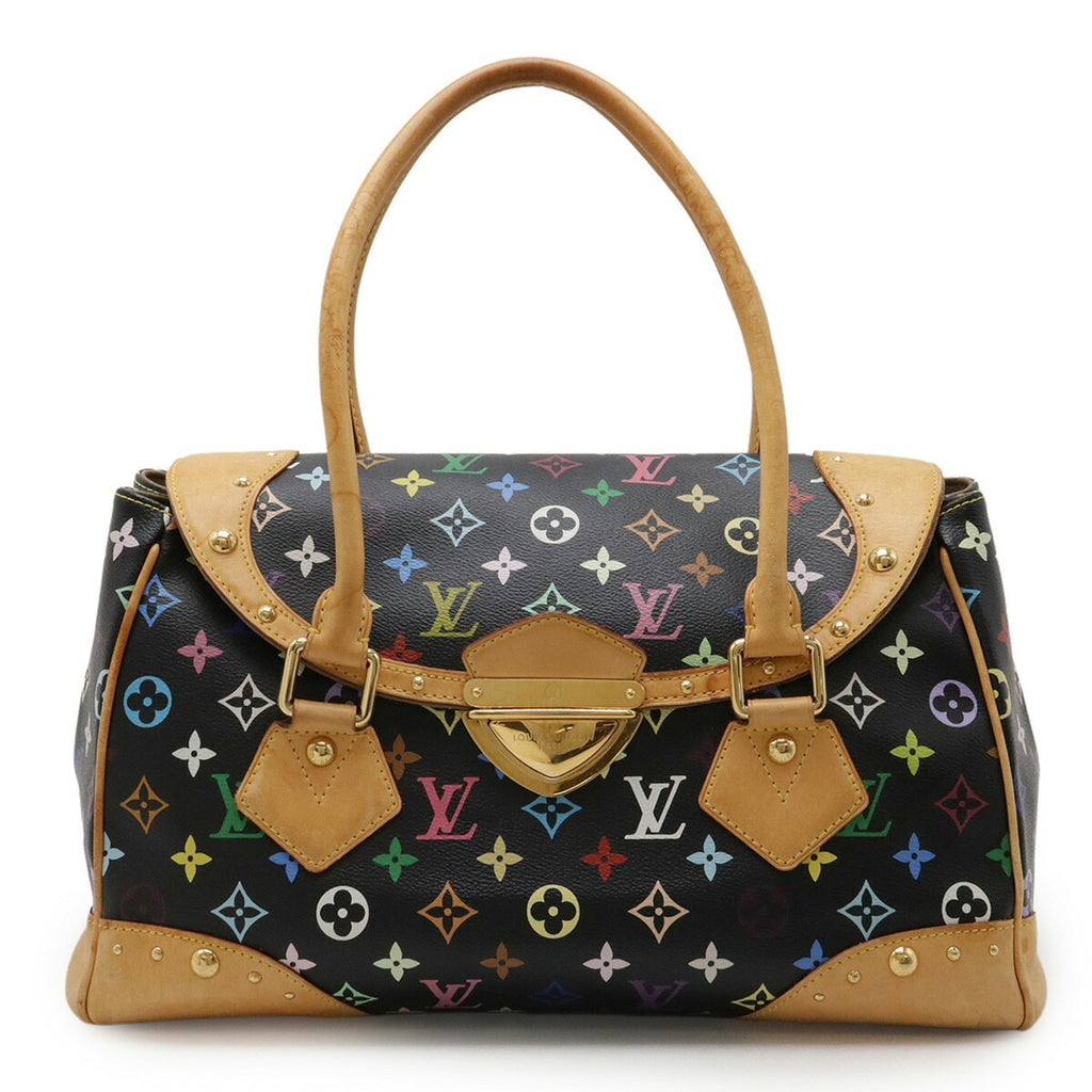 Louis Vuitton Black Multi-Color Noir Monogram Multicolore Shoulder Bag