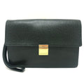 Louis Vuitton Episea Leather Taiga Leather Clutch Bag