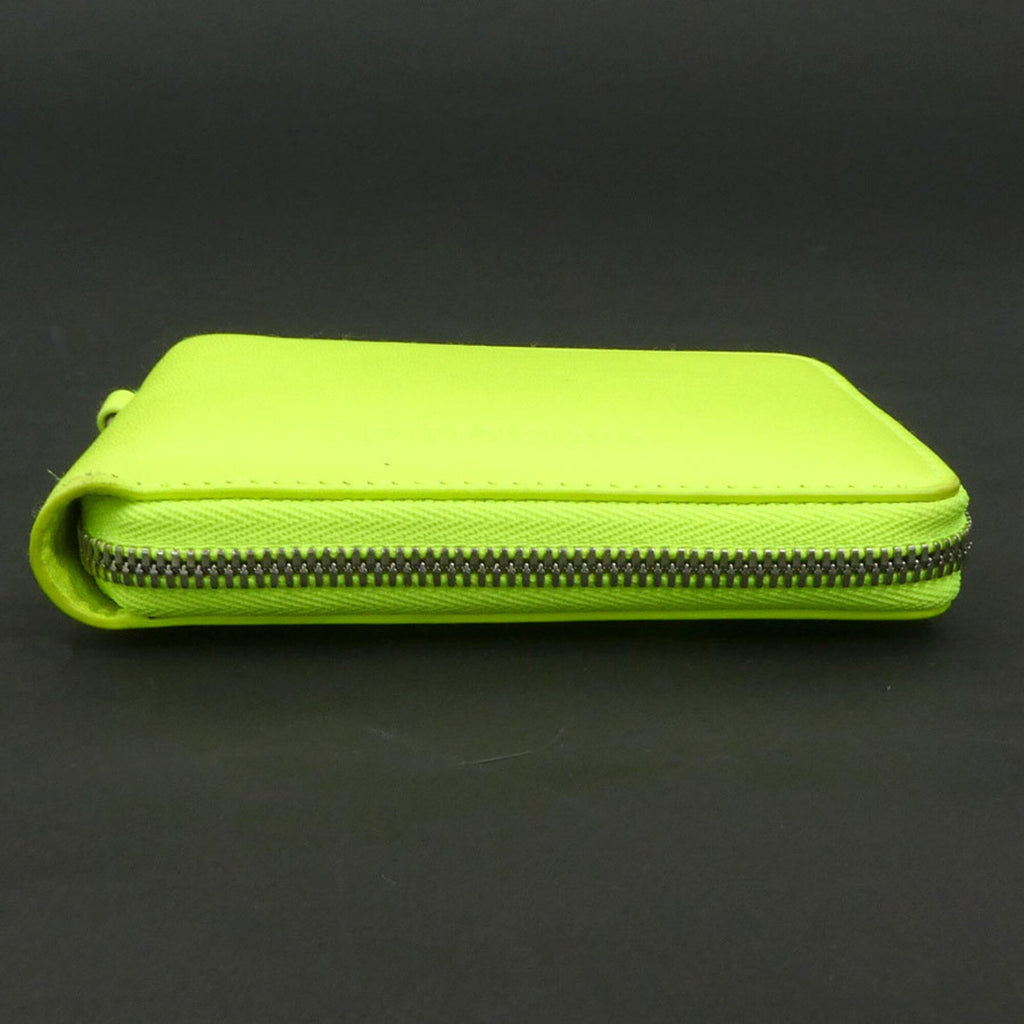 Balenciaga Yellow Leather Wallet (Bi-Fold)