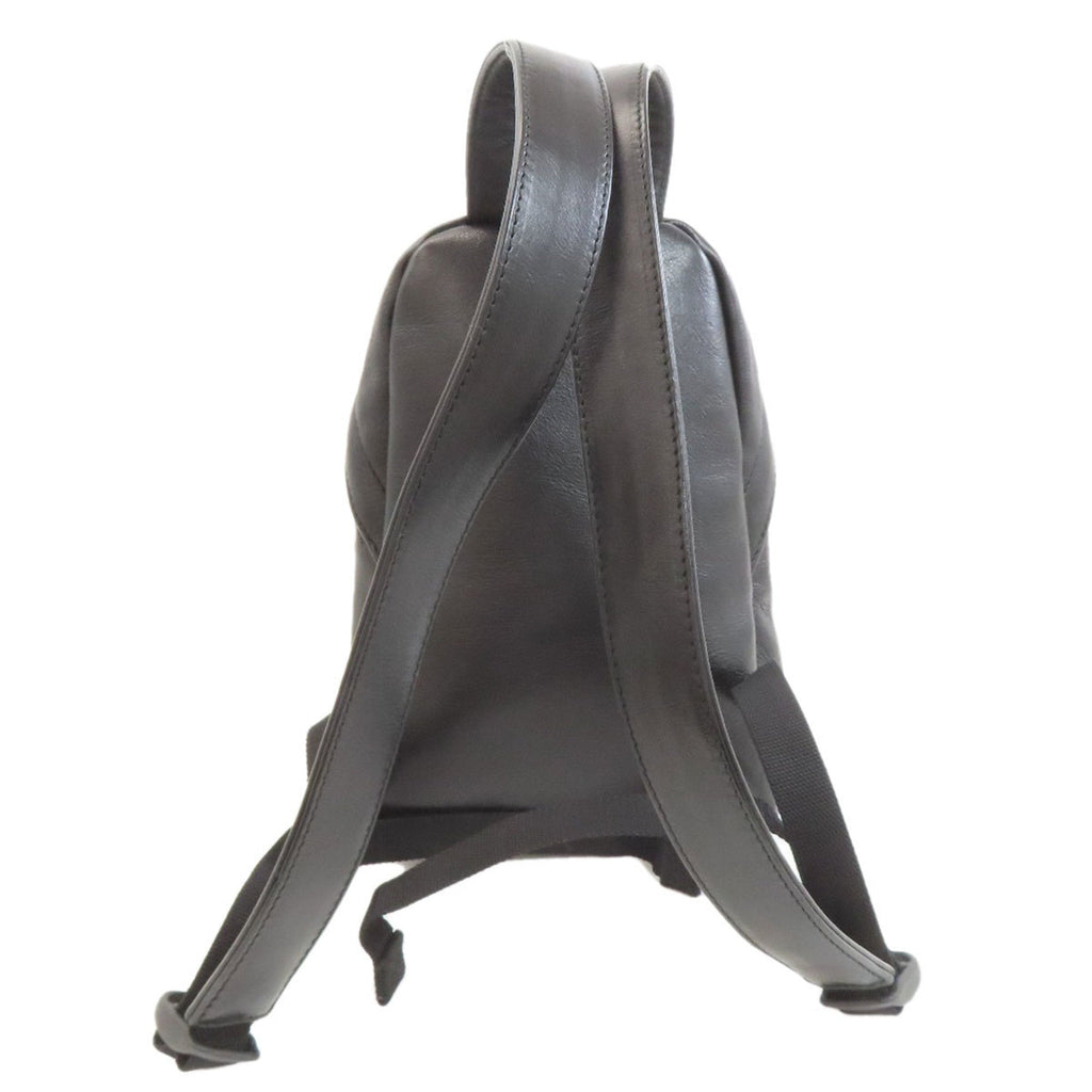 Balenciaga Black Leather Backpack