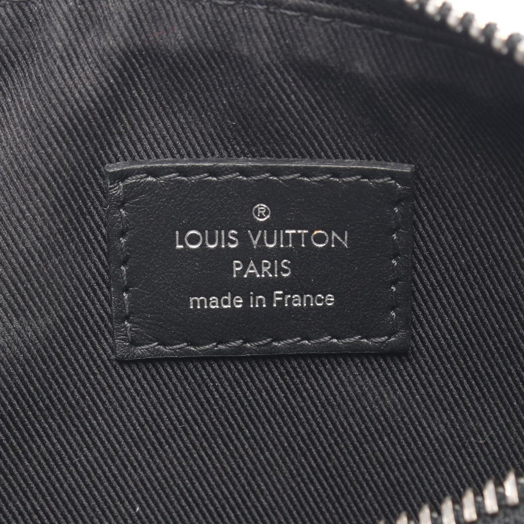Louis Vuitton Black Monogram Eclipse Coated Canvas Leather Handbag