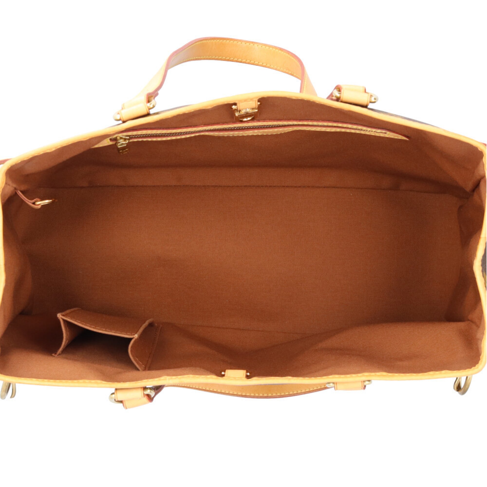 Louis Vuitton Brown Monogram Canvas Tote Bag