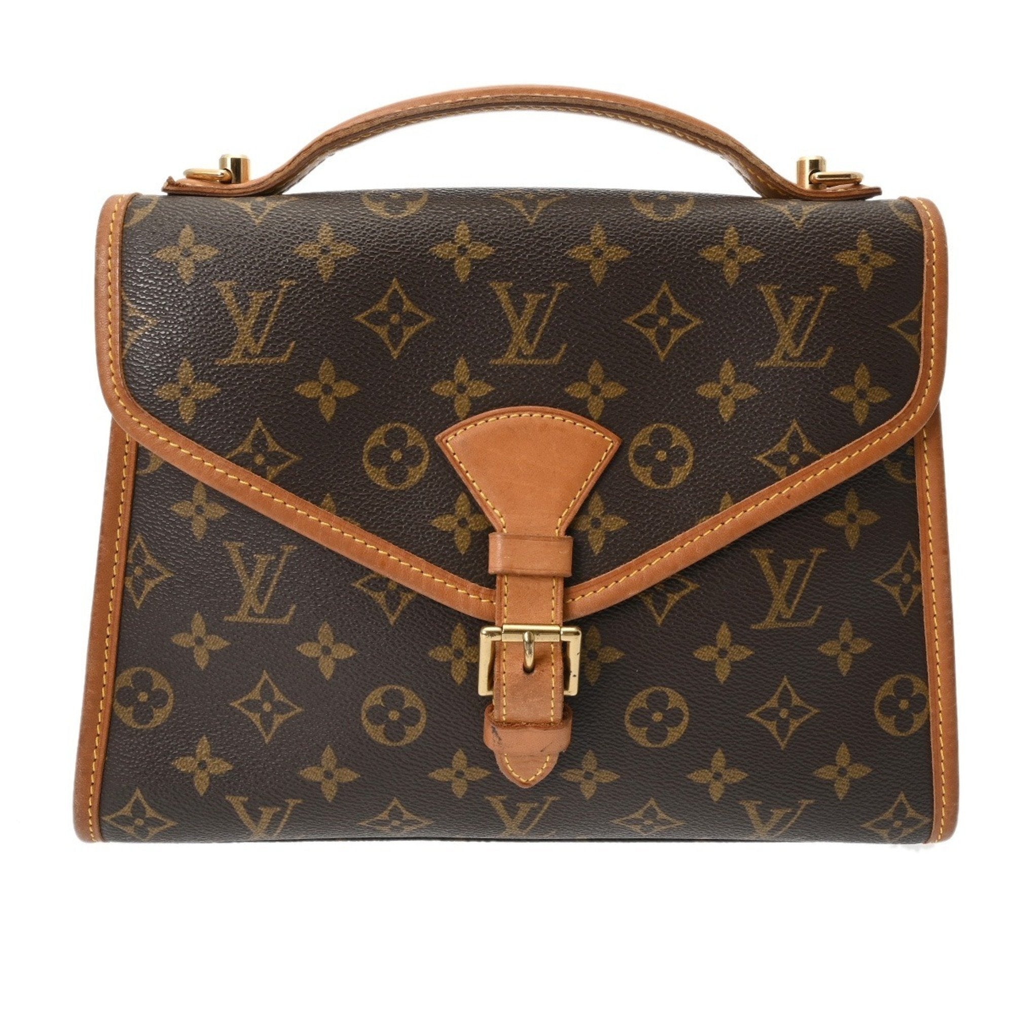Louis Vuitton Brown Monogram Canvas Handbag