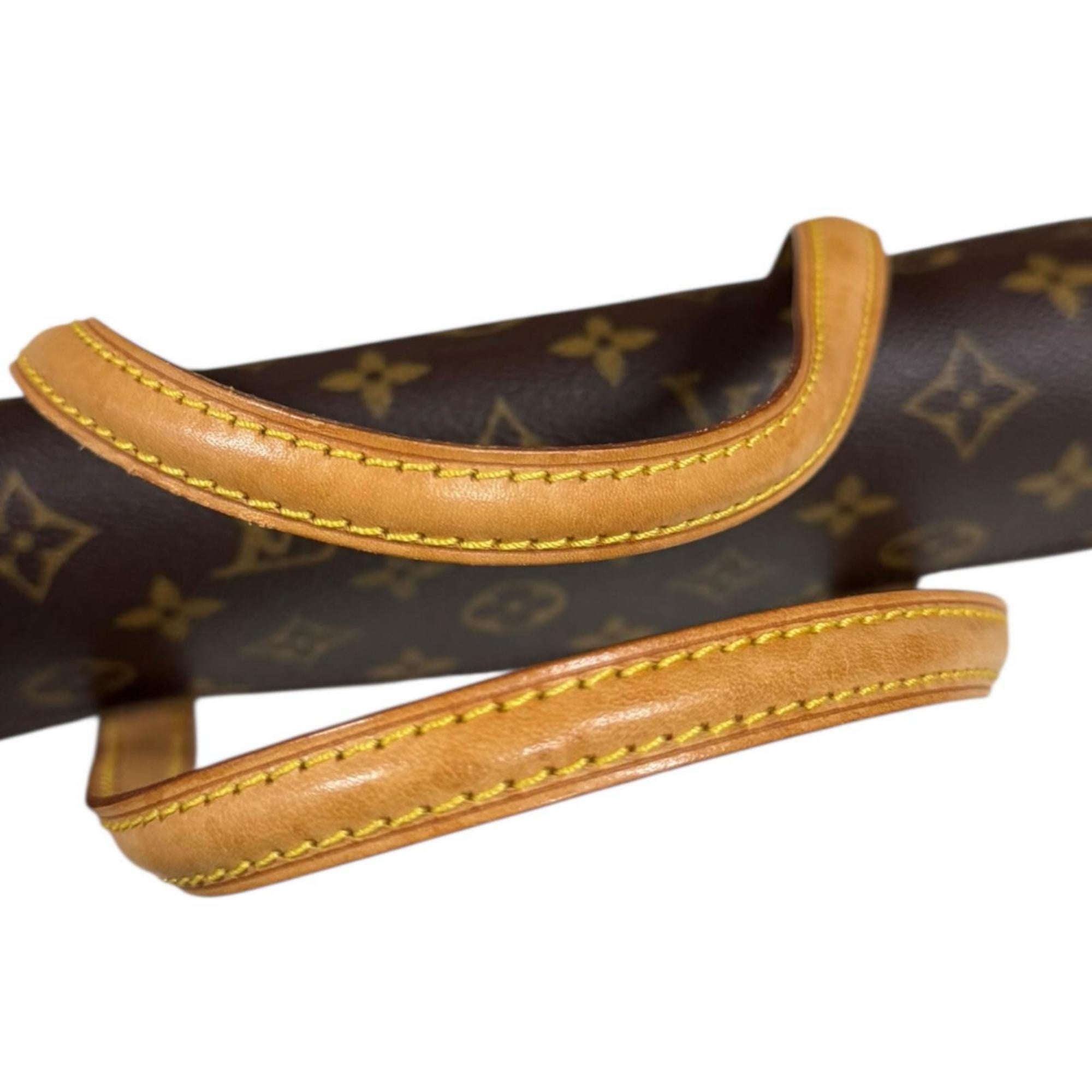 Louis Vuitton Brown Monogram Handbag