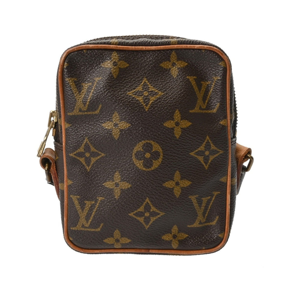 Louis Vuitton Brown Canvas Monogram Shoulder Bag