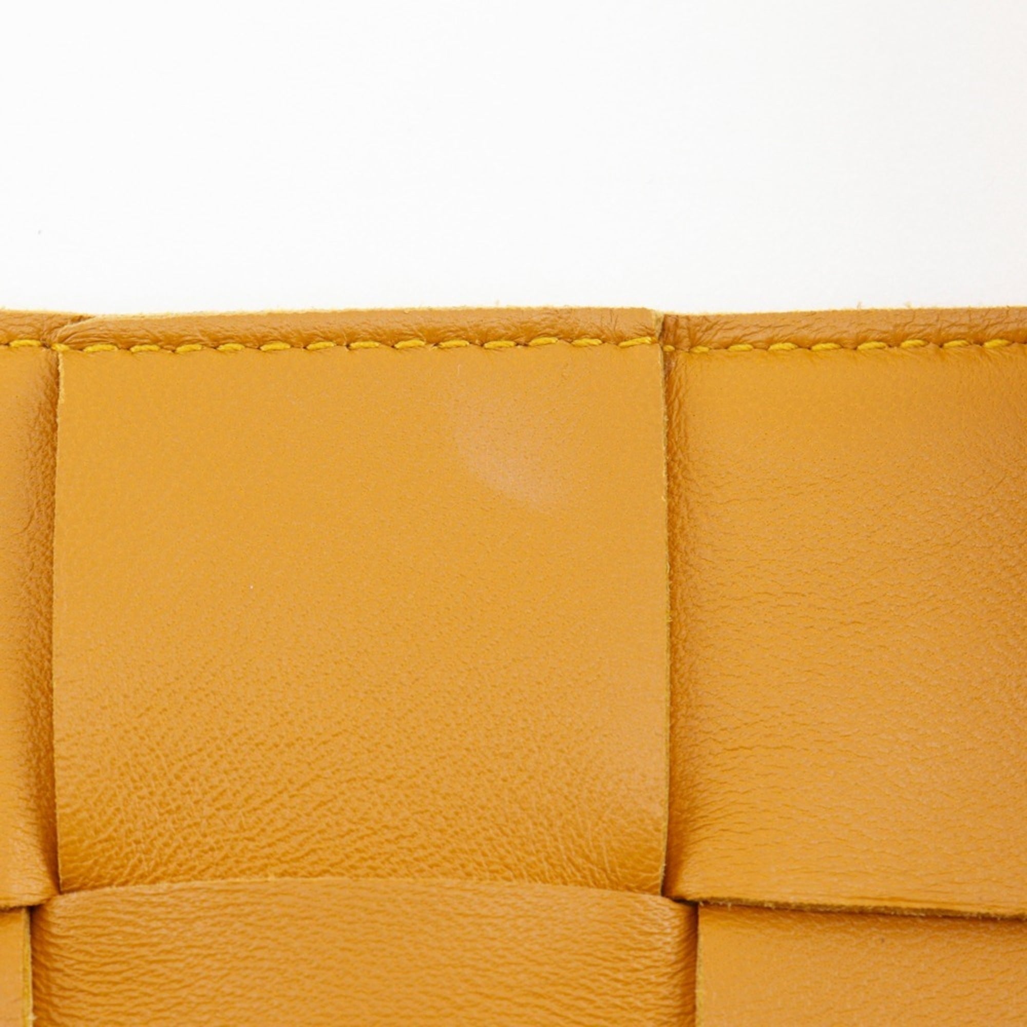 Bottega Veneta Brown Camel Leather Shoulder Bag