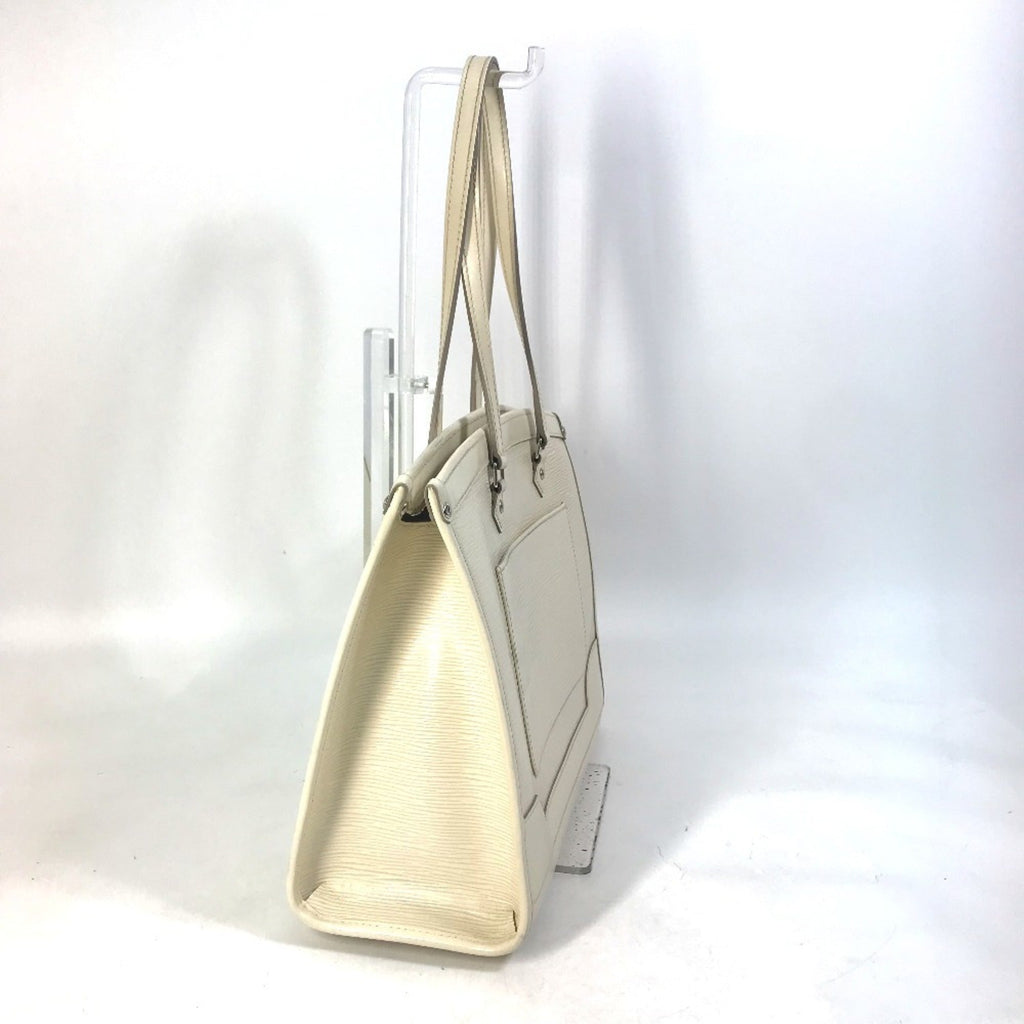 Louis Vuitton Epi Galle Lv Off White White Epi Leather Shoulder Bag Tote Bag