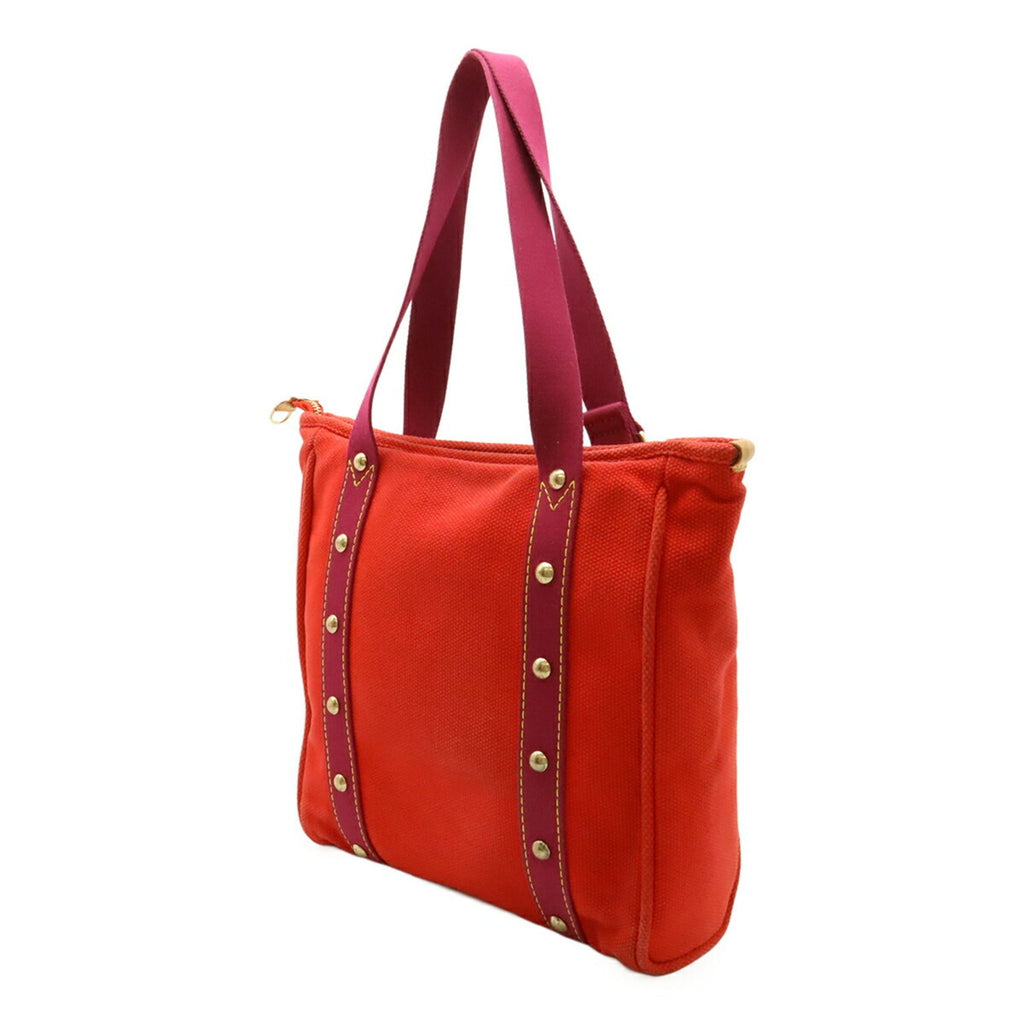 Louis Vuitton Purple Rouge Canvas Shoulder Bag Tote Bag