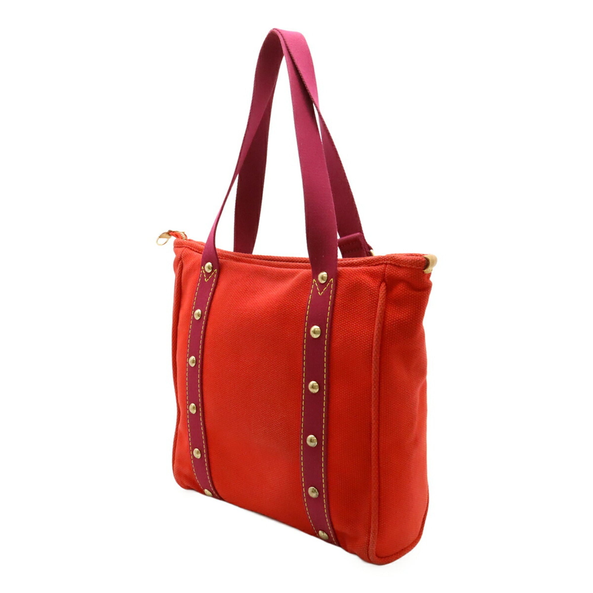 Louis Vuitton Purple Rouge Canvas Shoulder Bag Tote Bag