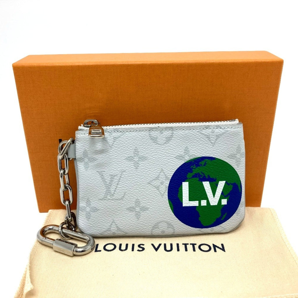 Louis Vuitton Monogram White Monogram Coin Purse/Coin Case