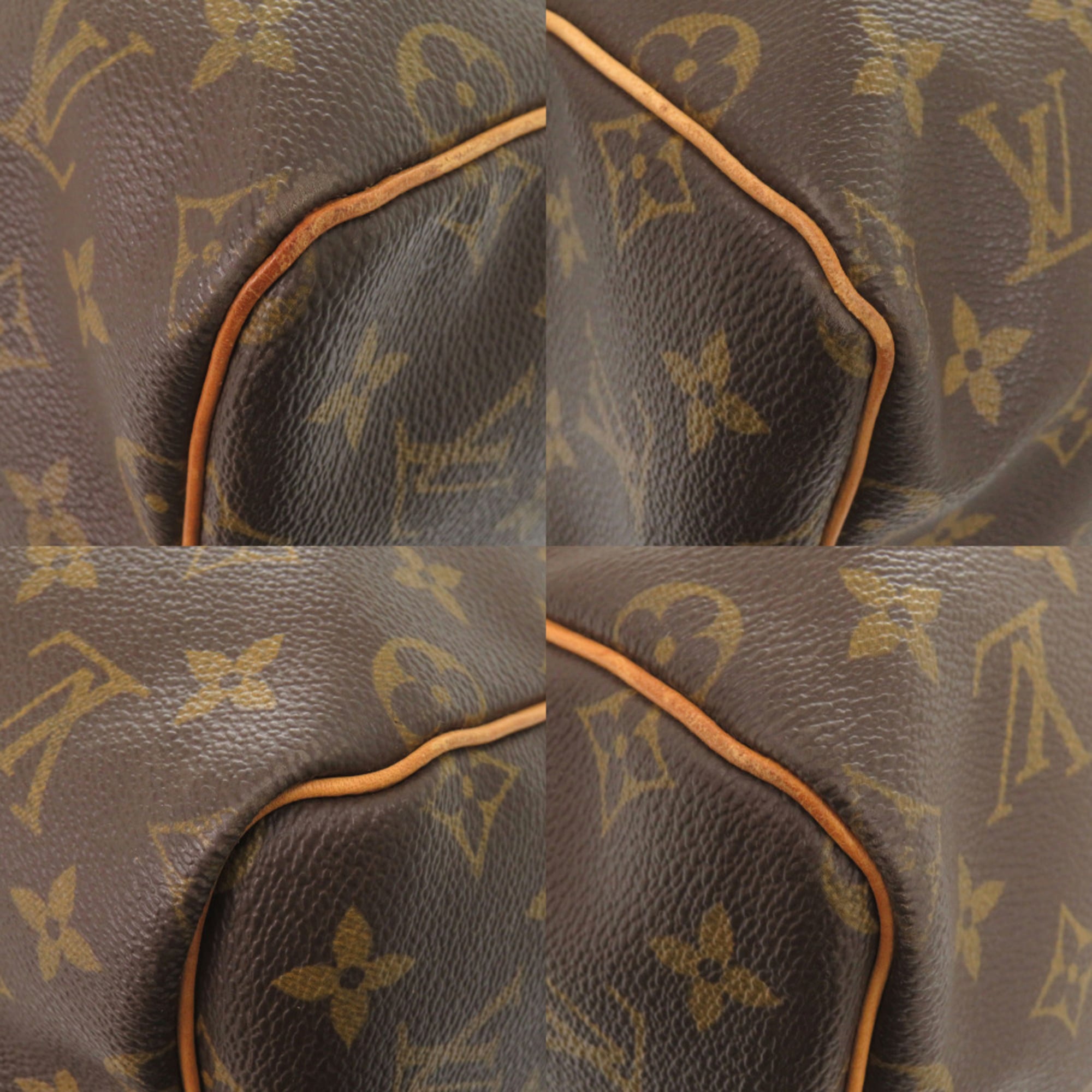 Louis Vuitton Brown Monogram Monogram Boston Bag