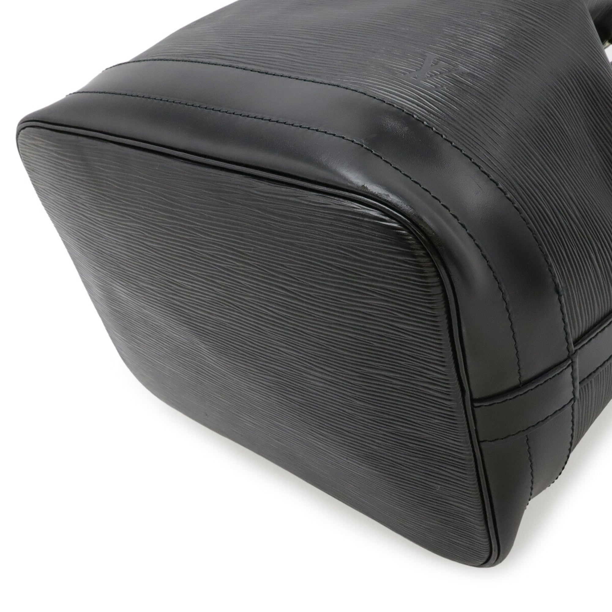Louis Vuitton Black Noir Epi Leather Shoulder Bag