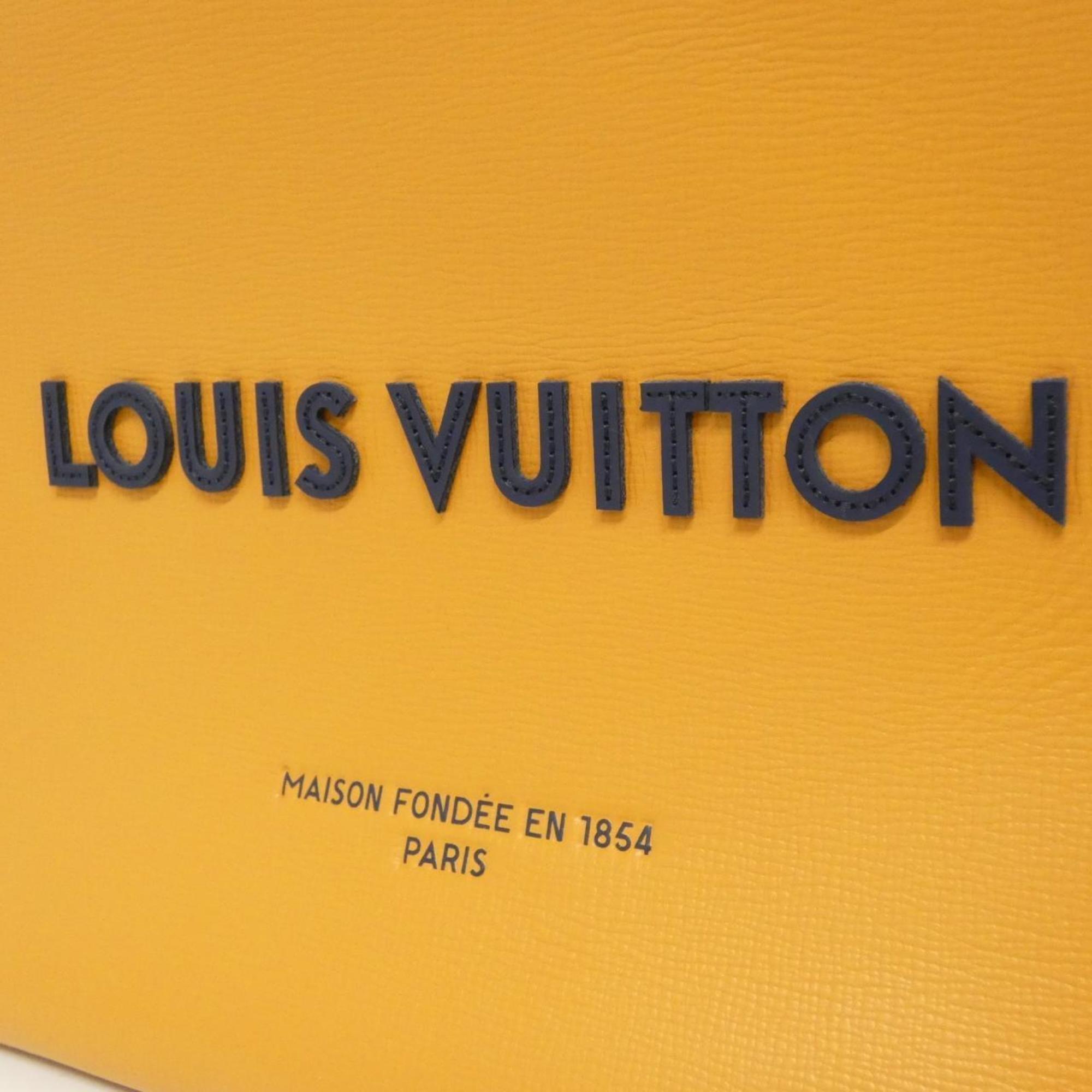 Louis Vuitton Saffron Leather Handbag