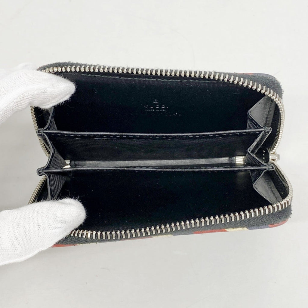 Gucci Black Pvc Coin Purse/Coin Case (Pre-Owned)
