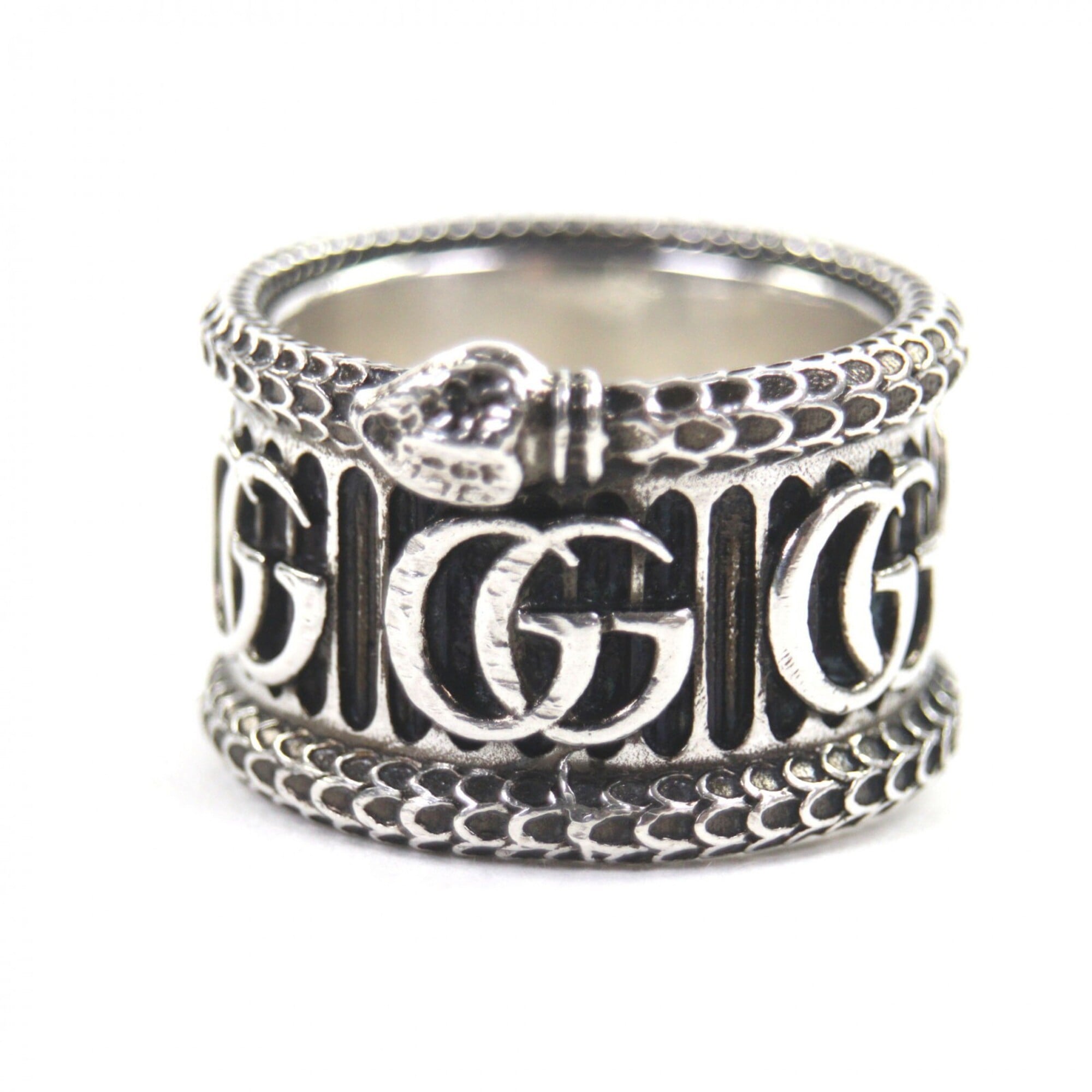 Gucci Silver Silver 925 Band Ring (Pre-Owned)