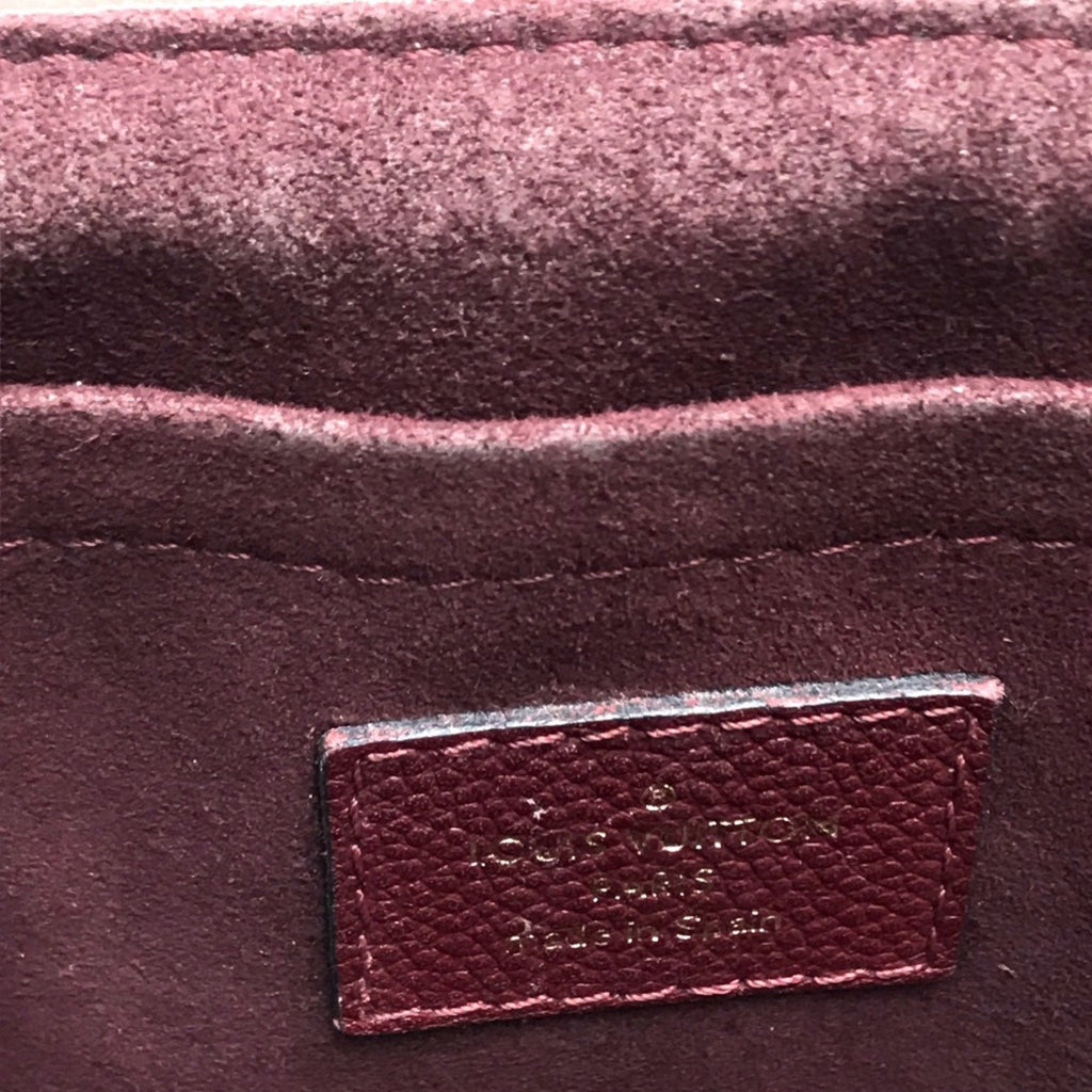 Louis Vuitton Bordeaux Brown Monogram Leather Shoulder Bag