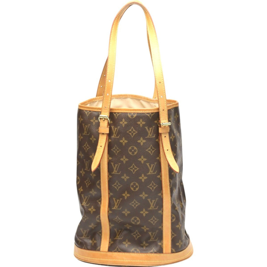 Louis Vuitton Brown Monogram Canvas Shoulder Bag Tote Bag