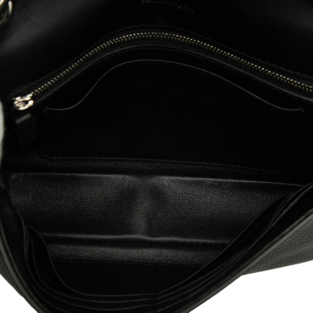 Balenciaga Black Leather Shoulder