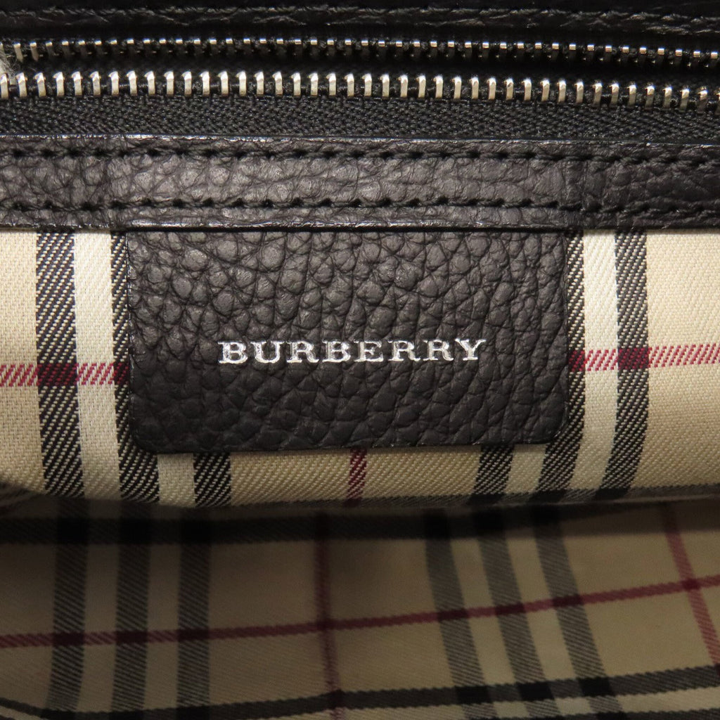 Burberry Black Leather Handbag