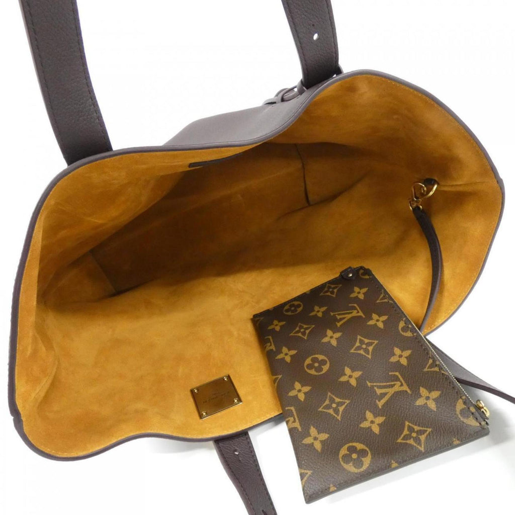 Louis Vuitton Brown Chocolat Leather Handbag