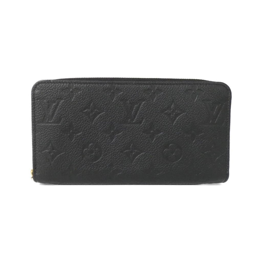 Louis Vuitton Black Monogram Monogram Empreinte Leather Long Wallet