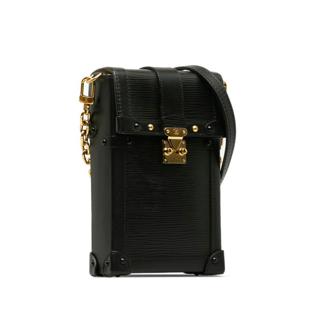 Louis Vuitton Black Noir Leather Shoulder Bag