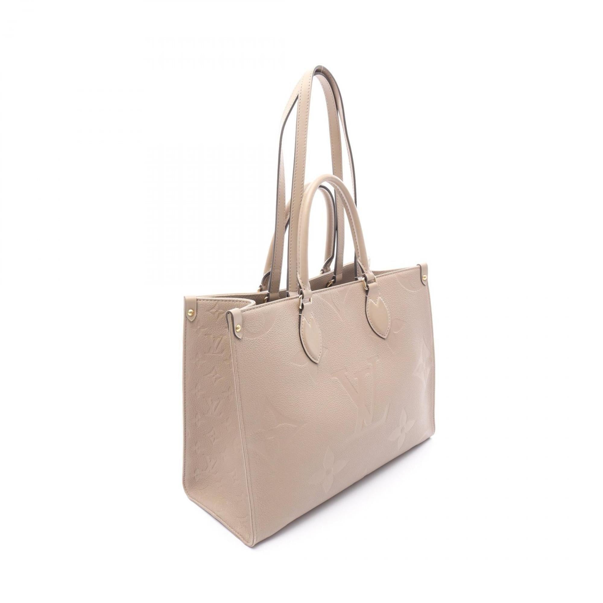 Louis Vuitton Beige Tourterelle Monogram Empreinte Tote Bag