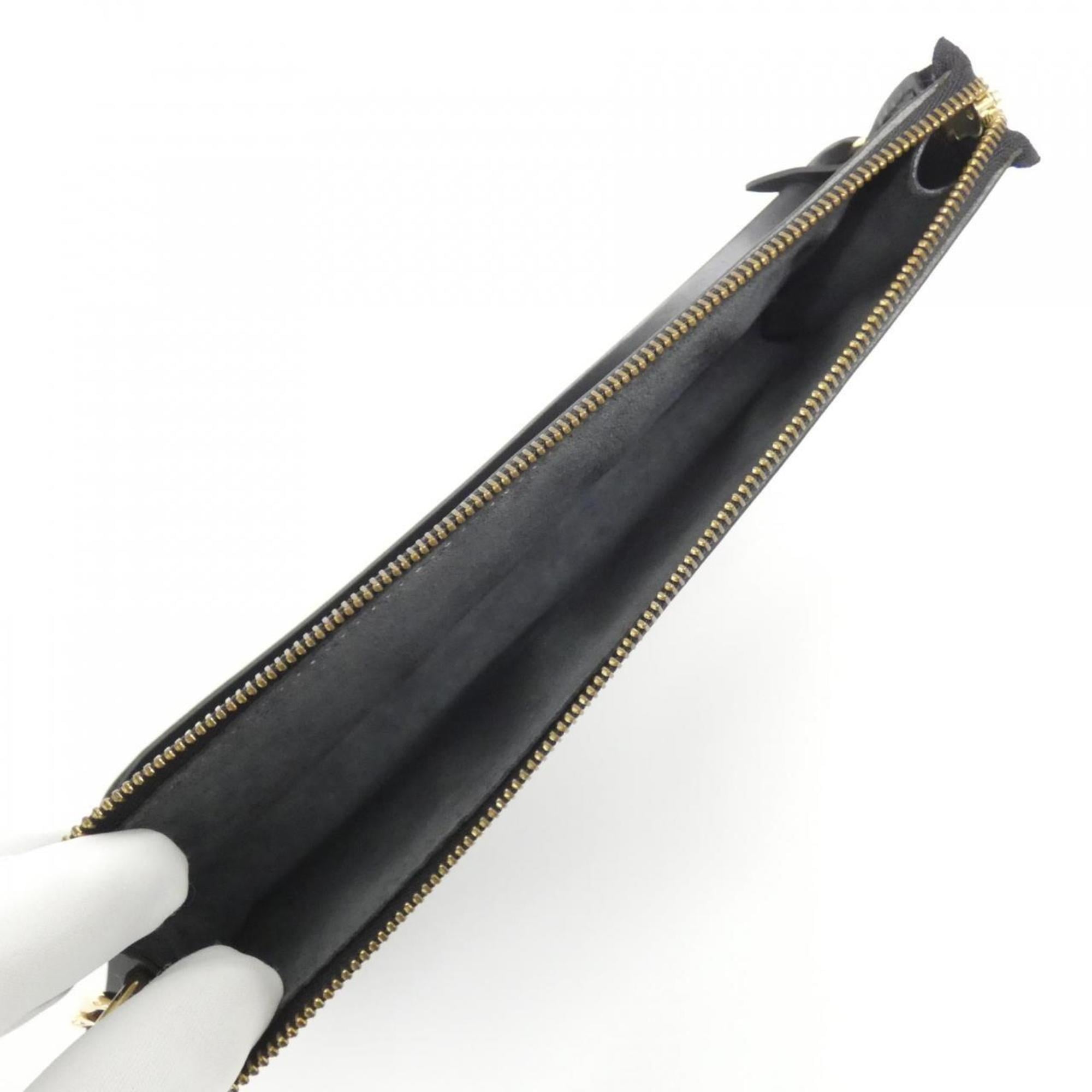 Louis Vuitton Epi Black Leather Pochette